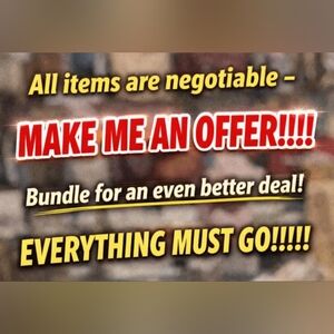 Negotiable Make An Offer